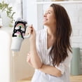 thumbnail image 6 of SKYSONIC Insulated Tumblers with Lids and Straws Handles 40oz Water Bottle Unicorn Rose Rainbow Cute Travel Mug Reusable Stainless Steel Thermos Vacuum, 6 of 7
