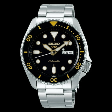 Seiko 5 Sports Automatic Black Dial Men s Watch SRPD57K1 Walmart
