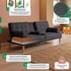 thumbnail image 2 of Sofá Cama Makora Queen con Memory Foam Color Oxford Lino Respaldo Reclinable de 3 Posiciones, 2 of 10