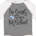 thumbnail image 4 of Inktastic Heart New Big Sister Girls Long Sleeve Baby Bodysuit, 4 of 5
