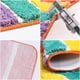 thumbnail image 3 of Bonita alfombrilla de baño con temática de frutas, de microfibra de poliéster de rápida absorción de agua, antideslizante, para cocina y ducha, 50 x 80 cm, 3 of 7