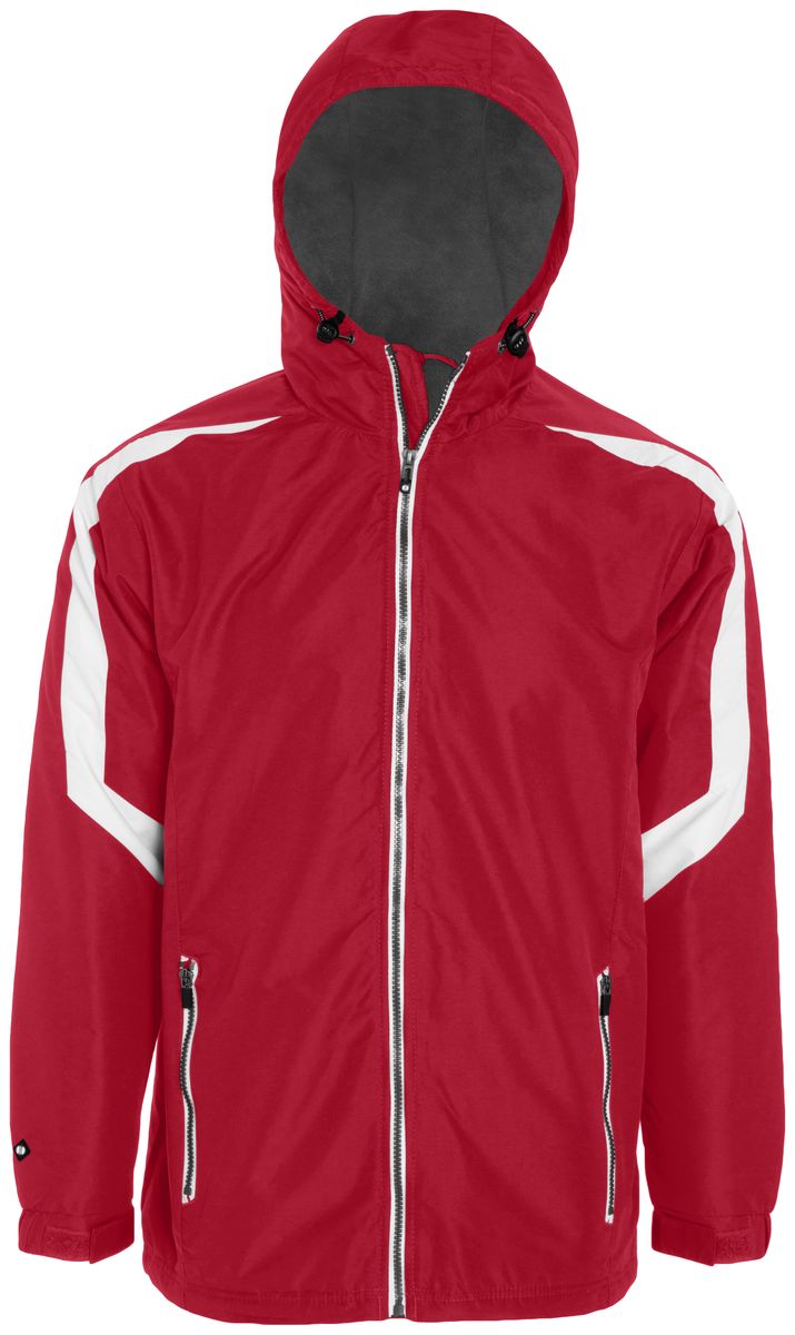 Holloway Sportswear XL Charger Jacket Scarlet/White 229059 - image 2 of 4