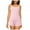 Pink, variant on RMGVDSD Womens Pajamas Set Sexy Suspenders Shorts Sleepwear Set Solid Color Striped Loungewear Set Comfy Loungewear Matching Set