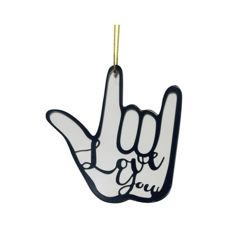 

Valentine Day Acrylic Ornaments Valentine Day Car Ornaments Interesting I YOU Acrylic Gesture Ornaments Valentine Day Gesture Ornaments