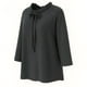 thumbnail image 3 of Blusa George para Mujer, Manga 3/4 Negro Talla G, 3 of 4