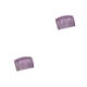 thumbnail image 1 of Qarigey 10 peines laterales para el cabello, decoración de puntiagudos, peine tenedor de plástico de Color, herramientas hechas a mano, Púrpura claro 2piezas, 1 of 6