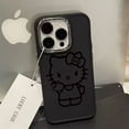 thumbnail image 2 of Miniso Sanrio Lovely Hello Kitty Phone Case For iphone 15 14 13 PRO MAX 11 12 13 PRO XR 8 PLUS Domineering KT Cat Anti Drop Y2k RJ, 2 of 5