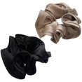 thumbnail image 2 of Silk Hair Ties for Women Elegant Elastic Ponytail Holders, Chic Scrunchies, Stylish Hair Accessories for Daily & Party Use, 2 of 2