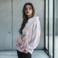 thumbnail image 2 of SCRAWLGOD Hummingbirds Flowers Hoodie Pullover Women Hoodies Oversized Graphic Long Sleeve Winter Tops Soft Sportswear Hoodie Women Plus Size Graphic Hoodies Designs Pullover Size S, 2 of 7