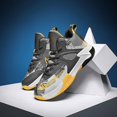 thumbnail image 3 of Chaussures de Basketball pour Enfants Chaussures de Course à la Mode Espadrilles Respirantes Fr2255, 3 of 5