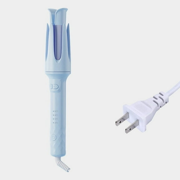 32mm Automatic Curling Iron Wand - Dual Groove Design, Beep Alert, Ionic Hair Care