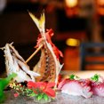 thumbnail image 4 of unbranded 10Ud Adornos De Flores Artificiales Para Decorar Platos De Sashimi En Y Bares, 4 of 6