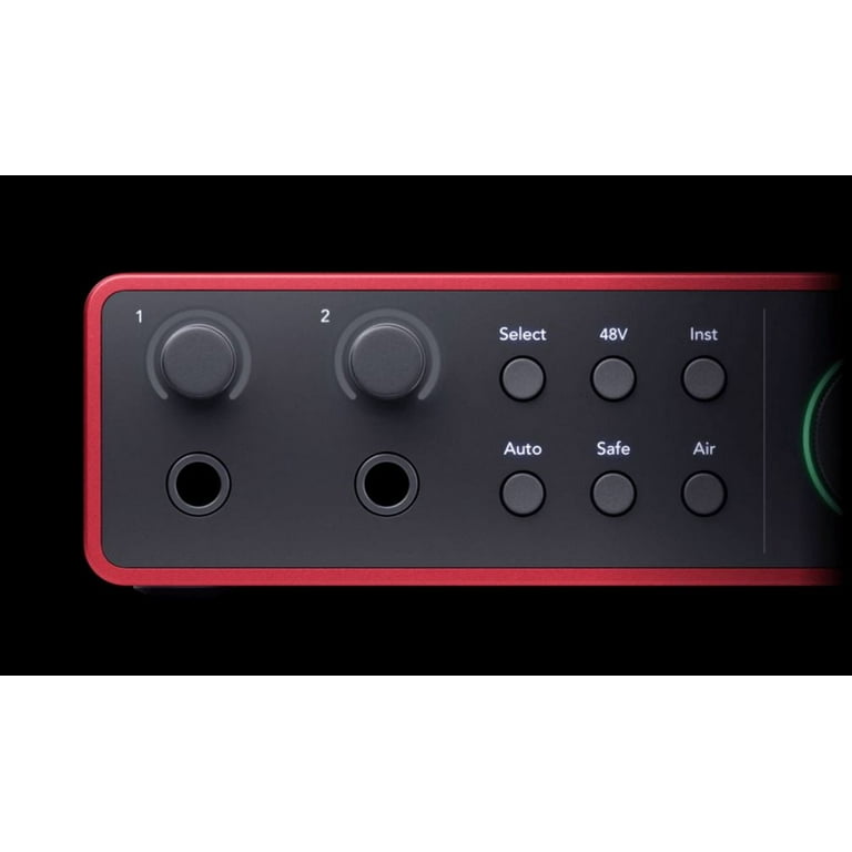 Focusrite Scarlett 2i2 (4th Gen) Studio Sound Card - USB Focusrite Scarlett 2i2 (4th Gen) Studio Sound Card - USB