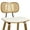 【Set of 2】- Cream White - PU - 26" Seat Height, variant on WOOW DEPOT 26" Counter Height Bar Stool Set of 1, w/ Rattan Mid Back Upholstered Modern PU Wooden Stool Barstool Chair for Kitchen Island Pub