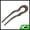Dark Gray, variant on Unique Bargains U-shaped Hair Pin 5.12"x1.38" 1 Pc Yellow