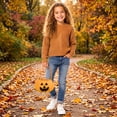 thumbnail image 4 of Extra Large Halloween Woven Basket Long Handle Tote, Storage Bag for Halloween Candy, Gifts, and Toy Organization, 4 of 7