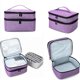 thumbnail image 3 of Estuche portátil para de uñas, caja organizadora de uñas para aceite esencial cosmético Mini Violeta Zulema Estuche de transporte de esmalte de uñas, 3 of 8
