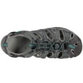 thumbnail image 3 of Keen Women's Whisper in Medium Grey/Peacock Green, 11 US, 3 of 5
