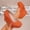 Orange, variant on Women Shoes Women's Heels Platform Wedge Shoes for Women Wide Width Comfort High Heel Pumps Suede Round Toe Slip On Women Shoes Casual Dress Lightweight Solid Color Waterproof Platform Wedges Black