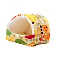 thumbnail image 4 of Nido de hámster semicerrado Strade Fareast Limited Cama pequeña amarilla, 4 of 8