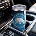thumbnail image 4 of Mama Bear Gift Mama 20oz Tumbler with Lid and Straw Stainless Steel Insulated Tumblers Coffee Travel Mug Cup Gift Mother‘s Day Gifts (Tumbler Mama Bear), 4 of 6