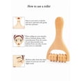 thumbnail image 4 of Wooden Roller Massager Therapy Body Massager Face Shoulder Neck Hand Push Rolling Massager Body Soothing Relaxing Massage Tools, 4 of 6
