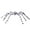 White, variant on Darzheoy 3ft Halloween Hairy Spider Outdoor Decorations, Fake Large Spider Hairy Spider Props for Halloween Yard Decorations Party Outdoor and Outdoor Decor