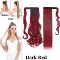 thumbnail image 3 of Benehair Clip in Ponytail Extensions for Women Wrap Around Long Thick Straight Curly Hairpiece, 3 of 13