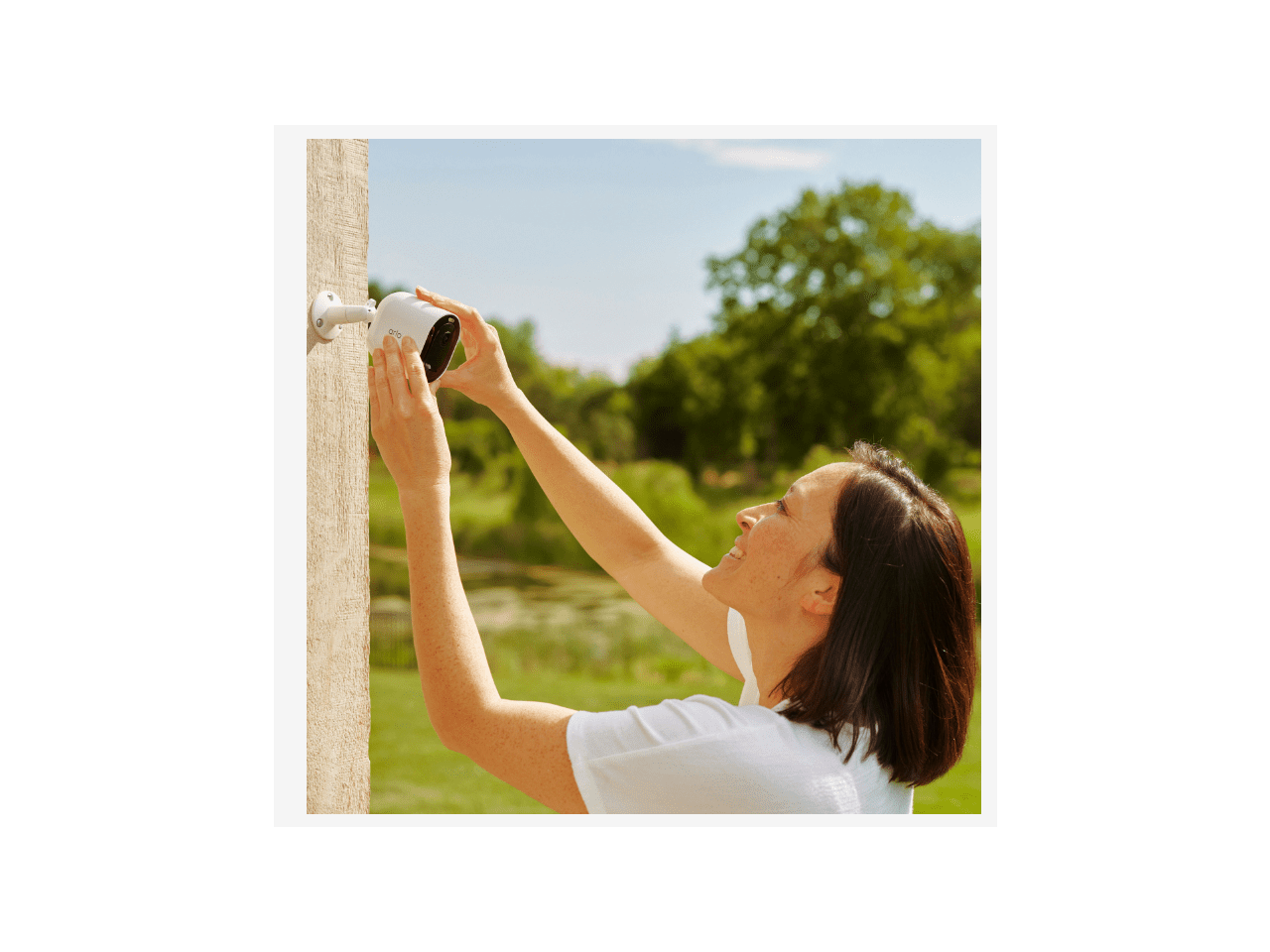 Arlo Pro 5S 2K Spotlight Camera - 3 Pack Security Cameras Wireless Outdoor, Dual Band Wi-Fi, Color Night Vision, 2-Way Audio, Home Security Cameras, Home Improvement