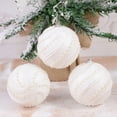 thumbnail image 2 of 2/4pcs 8cm Christmas Balls Ornament Glitter Xmas Tree Hanging Balls Pendant For Christmas Party Home Decor New Year Navidad Gift, 2 of 5