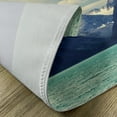 thumbnail image 5 of Ambesonne Mountain Place Mats Set of 4, Northern Norway Harbor, Standard Size, Almond Green Dark Blue, 5 of 6