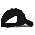 thumbnail image 2 of Gorra de béisbol Qarigey mujer cola de caballo ajustable Negro, 2 of 6