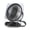 Black, variant on White Portable Fan Usb Rechargeable Multi Gear Wind Levels Wall Mounted Standing 6.83X5.55X1.61In Quiet Operation Energy Saving For Travel Home Office Bedroom