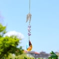 thumbnail image 5 of Crystal Suncatcher Wind Chime, Light Reflecting Glass Pendant, Elegant Handicraft Hanging Decor, Delicate Light Catching Ornament for Courtyard Balcony Indoor Birthday Housewarming Festival Gift, 5 of 6