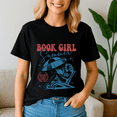 thumbnail image 2 of Book Girl Summer Shirt, Bookish TShirt,Beach Book Lover Summer Shirt, Girly Bookish Gift, Bookworm, Bookish Vacation Tee, Girl Reading Book Tshirt,Hot Girl Summer, 2 of 5