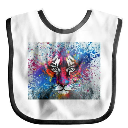 

Soft Cotton Toddler Bibs Colorful Tiger Print Superbib Baby And Toddler For 6-24Months Essential Must Have For Eating Feeding