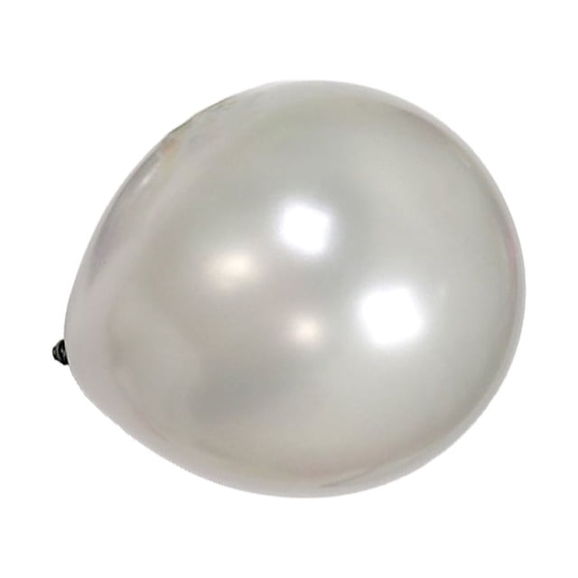 Kits de decoración para fiestas Advancent 1 Set de Globos de Latex 100 Piezas Plata