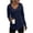 Navy, variant on cocolona Workout Hooded Tops for Women Knit Long Sleeve Solid Color Sweatshirt Casual Soft Thumbholes Pullover Yoga Tops