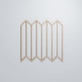 thumbnail image 5 of Ekena Millwork 15 3/8"W x 15 3/8"H x 1/4"T Medium Conroe Decorative Fretwork Wood Wall Panels, Alder, 5 of 13