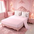thumbnail image 3 of meiyoeat Western Cowgirls Boots 7Pcs Queen Bedding For Girls,Pink Coquette Bow Bedding Comforter Set Queen For Kids,Pink Reversible, 3 of 7
