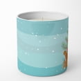 thumbnail image 3 of Carolines Treasures CK4545CDL 3.75 x 3.25 in. Unisex Red Abyssinian Cat Merry Christmas 10 oz Decorative Soy Candle, 3 of 5