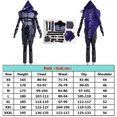 thumbnail image 3 of Disfraz de Cosplay de Phoenix Yoru Gekko ISO Omen para hombre, juego VALORANT, chaqueta, chaleco, pantalones, guantes, traje de fantasía para fiesta de Halloween para hombre adulto, 3 of 5