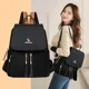 thumbnail image 5 of Mochila Oxford de moda con cremallera de color sólido de gran venta para mujer 2024, nueva mochila suave de gran capacidad y versátil para desplazamientos diarios, 5 of 5