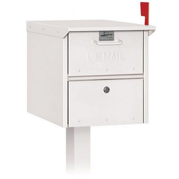 Salsbury Industries 4325WHT Roadside Mailbox - White