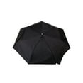 Totes Auto Open Close Umbrella With Sunguard Black