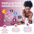 thumbnail image 4 of Paquete de 2 gomitas multivitamínicas ENVYCURE Daily Immunity Booster, 4 of 7