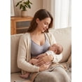 thumbnail image 5 of luopital 3 Pack Maternity Nursing Bra for Breastfeeding Seamless Wireless Bras Sleep Bralette for Women M, 5 of 8
