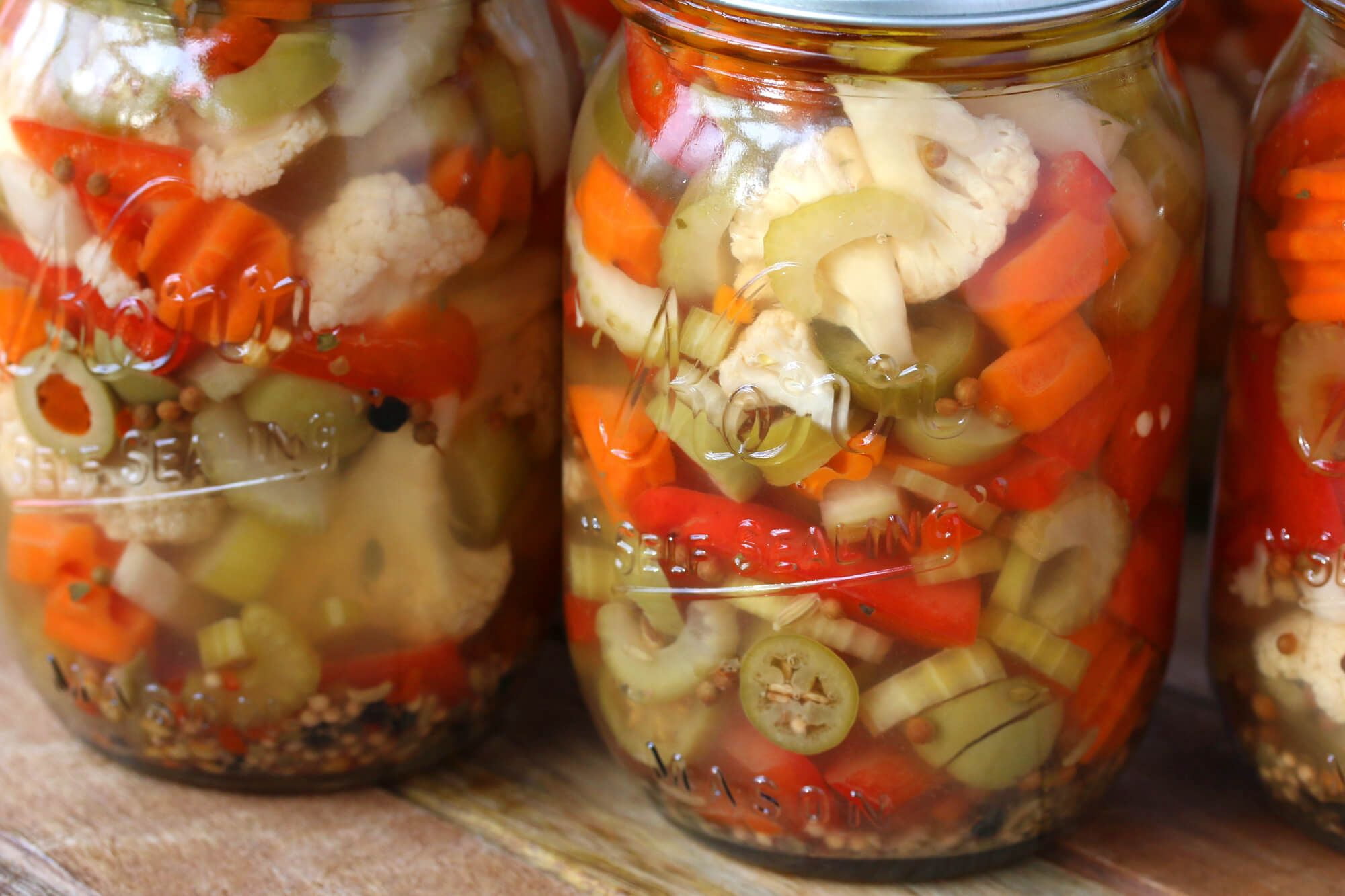 Sun Of Italy Giardiniera Hot 32 OZ (Pack of 12)
