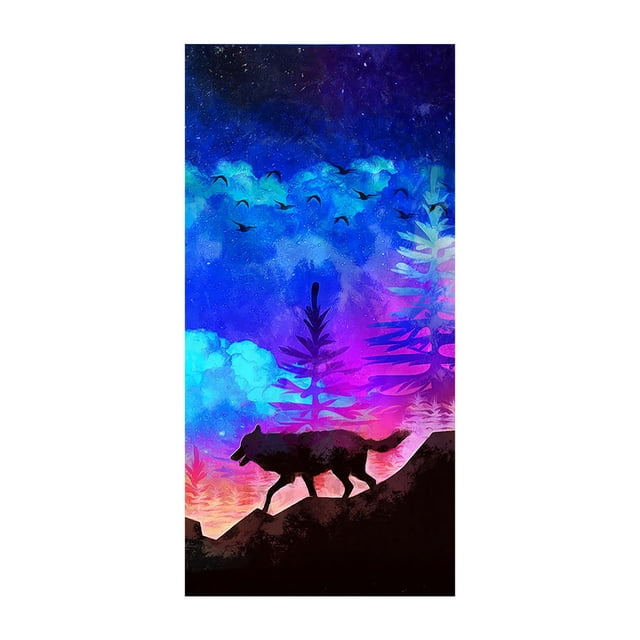 Sandproof Beach Blanket Lightweight Microfiber Beach Towel Super Lightweight Colorful Bath Towel Sandproof Beach Blanket Multi-Purpose Towel for Travel Swimming Pool 30X60 Inch