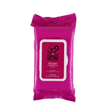 Wags & Wiggles Polish Multipurpose Dog Wipes 100ct